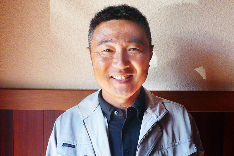 画像：能間塗装　代表取締役社長　能間靖博